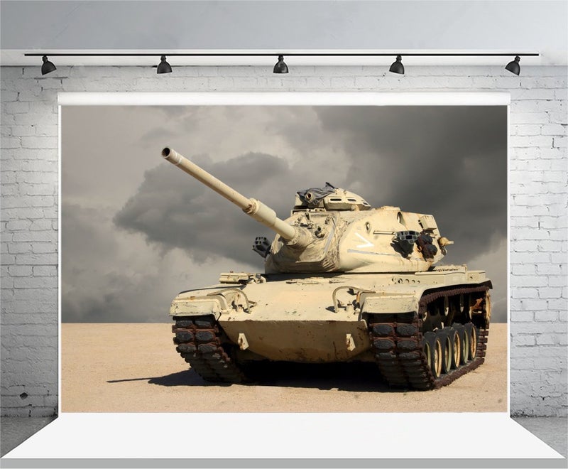 Yeele خلفية درع خزان 7x5 قدم معدات عسكرية تصوير خلفية صورة بوث تصوير البورتريه للبالغين ورق حائط فينيل أدوات استوديو Y2BK01538 - Image 2